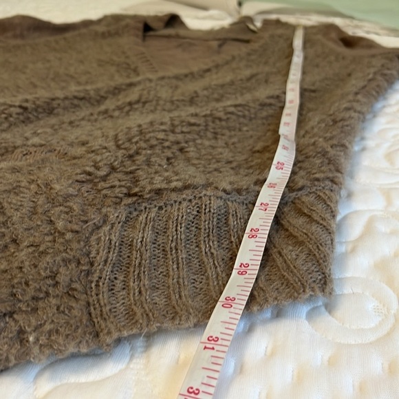 Sleeping on Snow Tan Multi-Texture Open Cardigan - Picture 15 of 16